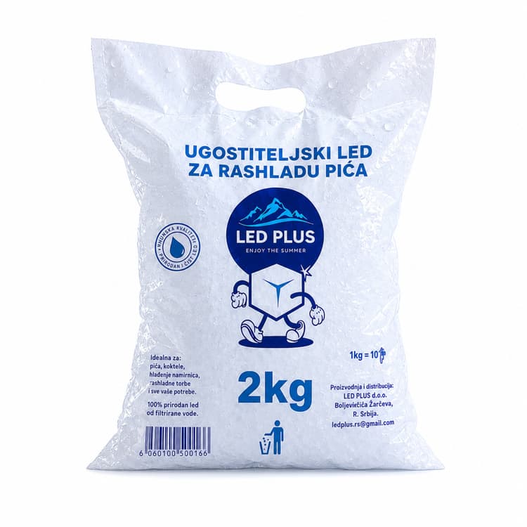 LED Plus 2kg – ugostiteljski led za rashladu pića